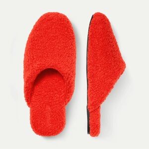 Cozy Red Slippers Women's Sunday Mule Slipper